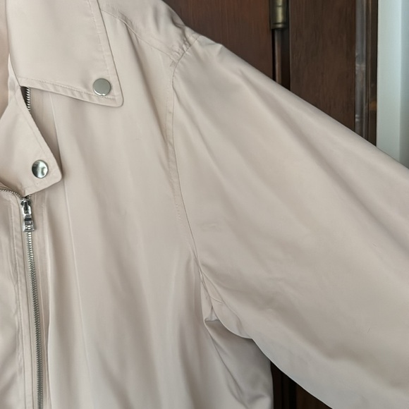 Women’s Nine West Moto/Bomber Jacket with Elastic Hemline - Picture 6 of 14